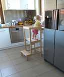 Kitchen HELPER REGULOWANY LEARNING TOWER pomocnik kuchenny dla dzieci