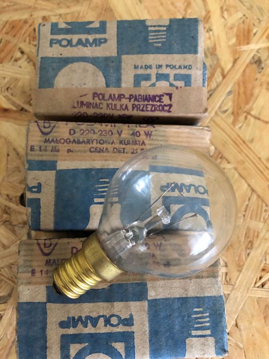 Żarówki z lat 80 i 90 POLAMP PILA Zestaw różne rodzaje