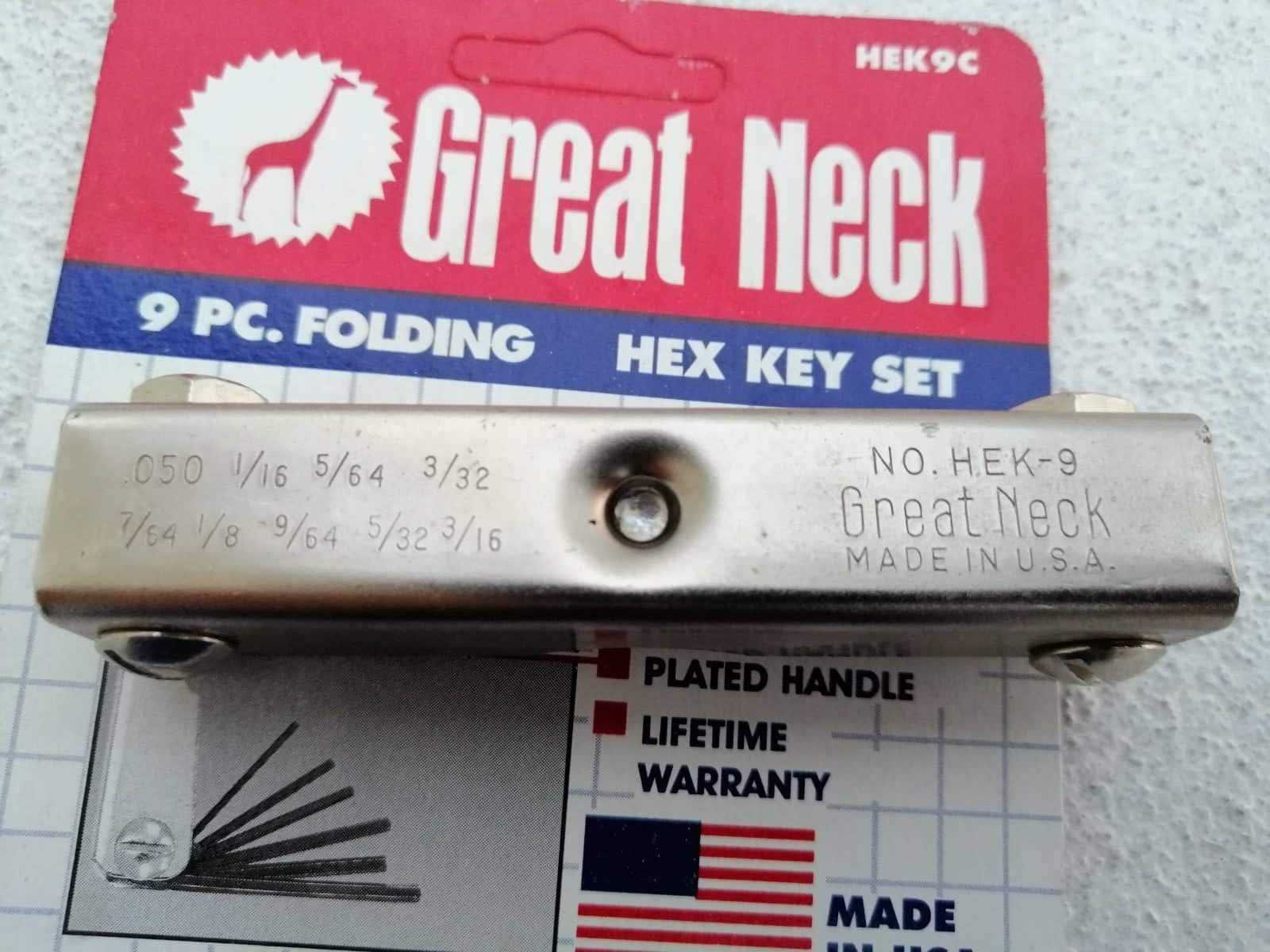 Kit chaves "Allen"/ Hex Key Set