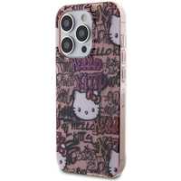 Etui Hello Kitty Iml Tags Graffiti Na Iphone 13 Pro Max - Różowe
