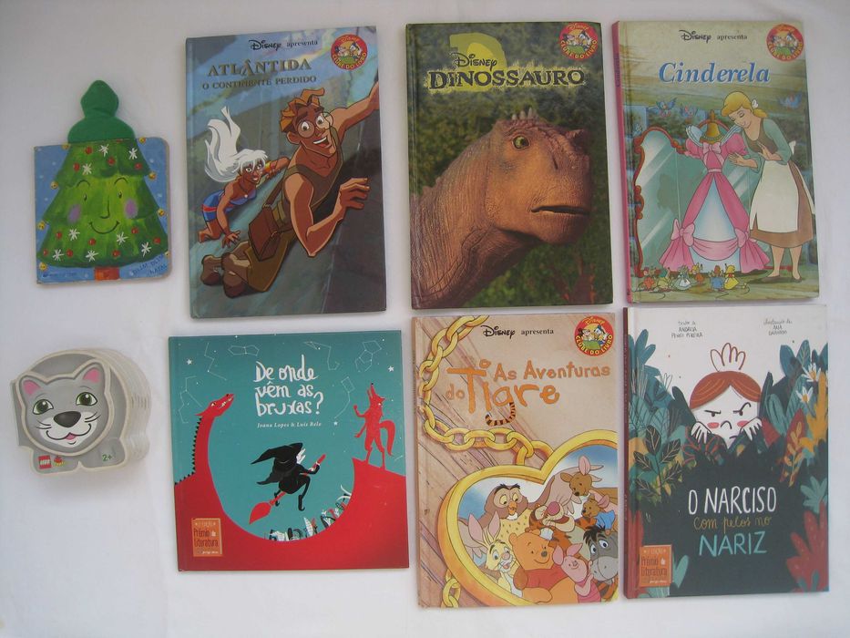 Livros infantis Lego e Disney Salvat