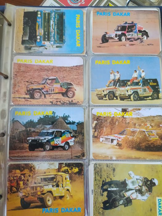 Calendários de bolso ( Rali de Portugal e Paris Dakar)