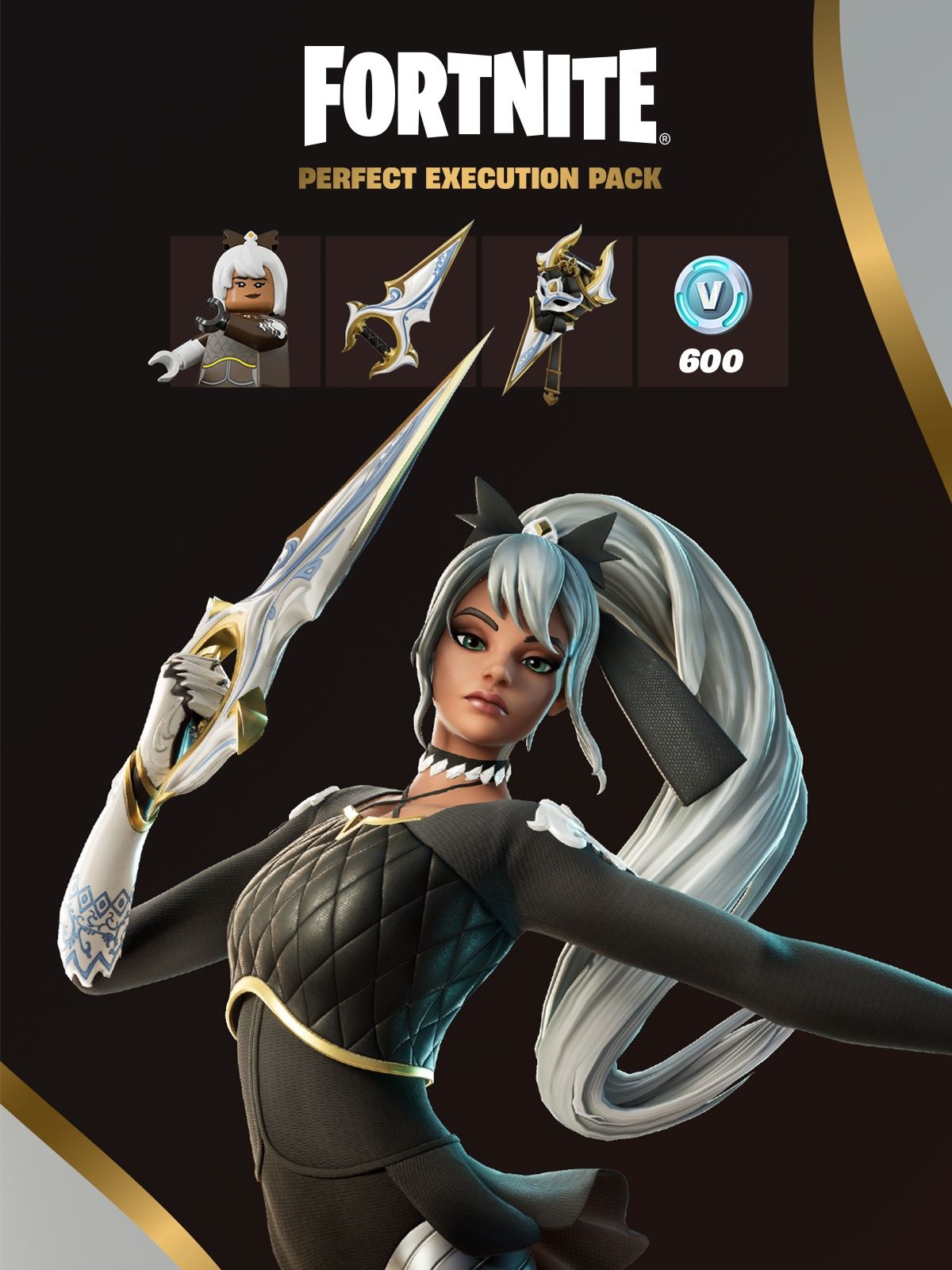 Fortnite perfect execution staryer pack 600 v-bucks