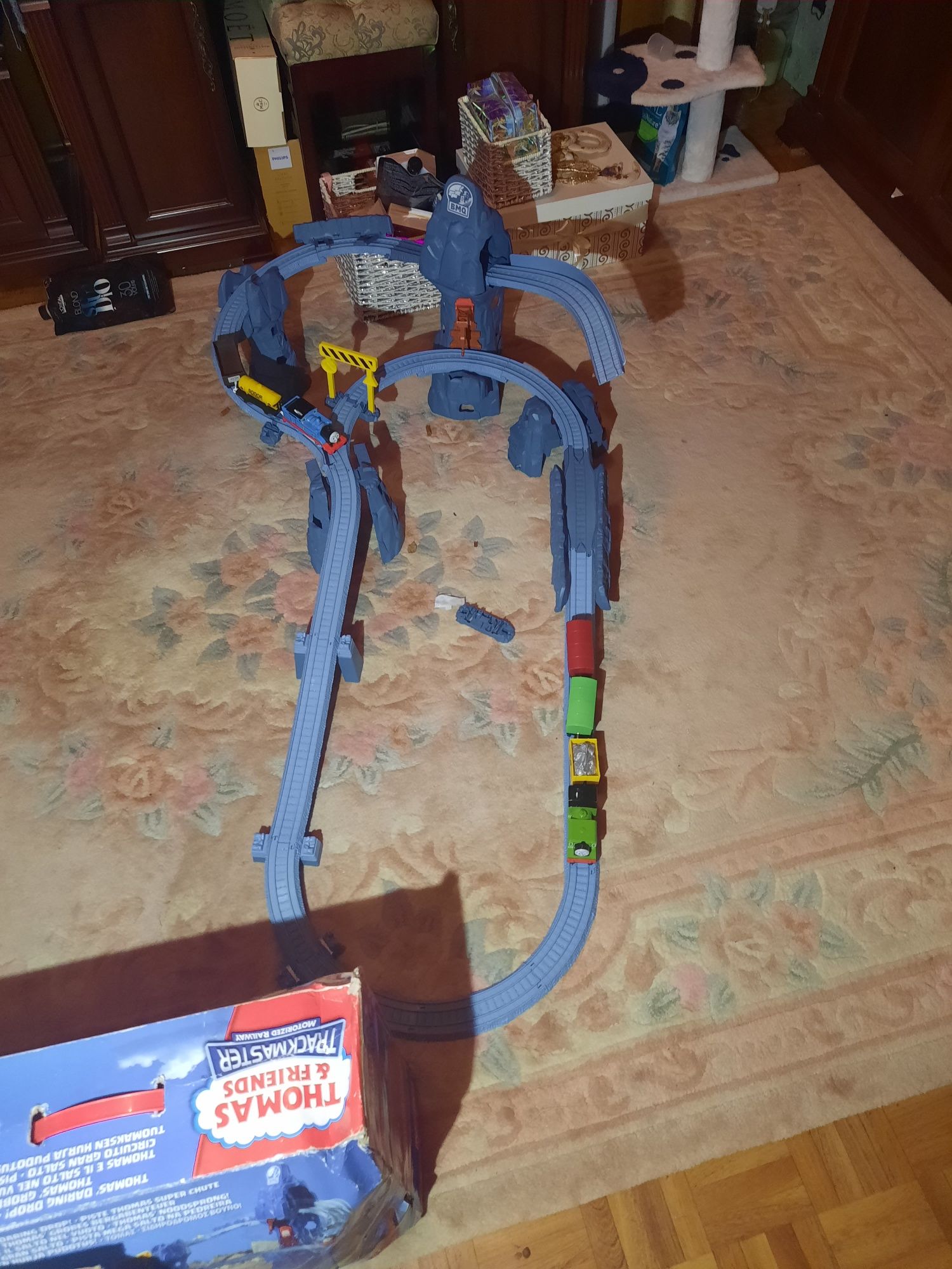 Ogromna kolejka elektryczna Thomas&Friends Trackmaster Motorizer Railw