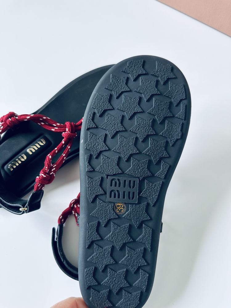 sandały damskie Miu Miu