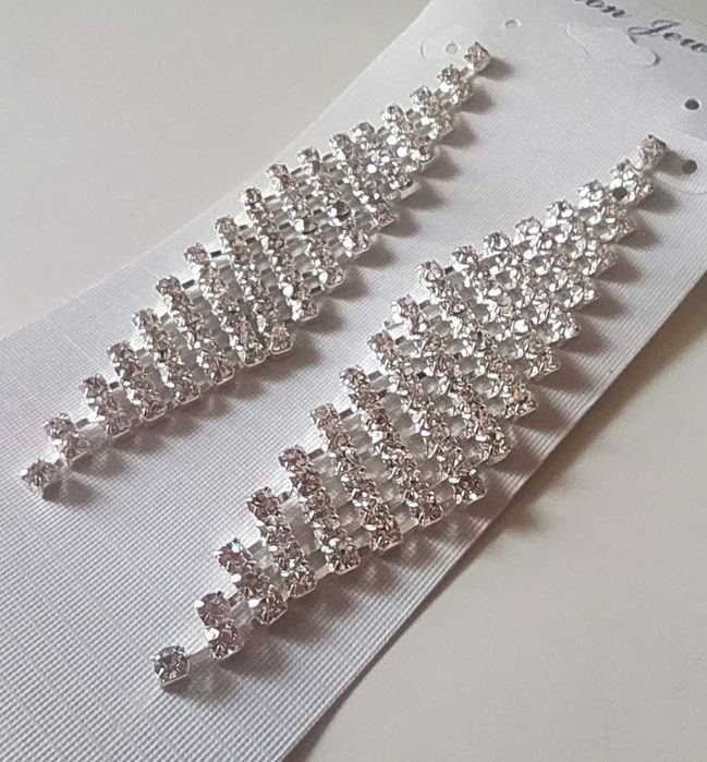 Kolczyki ślubne, wieczorowe