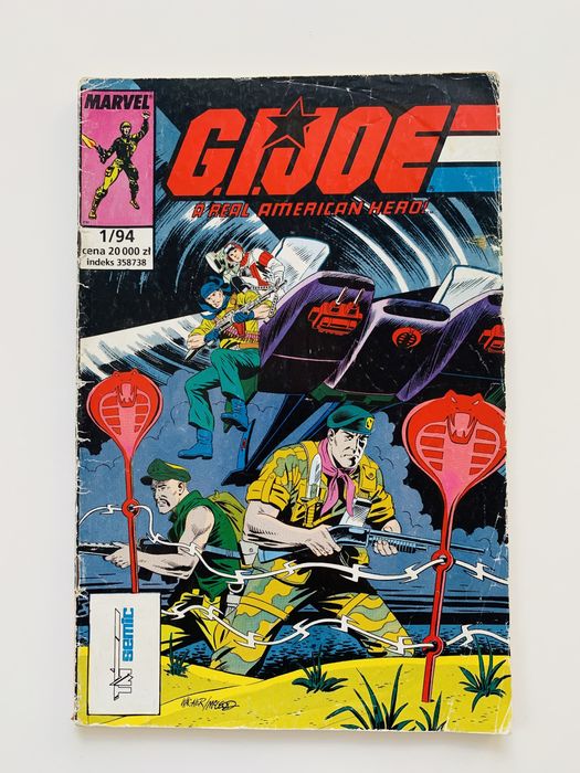 Komiks G.I. Joe 1/94 GI Joe 1994