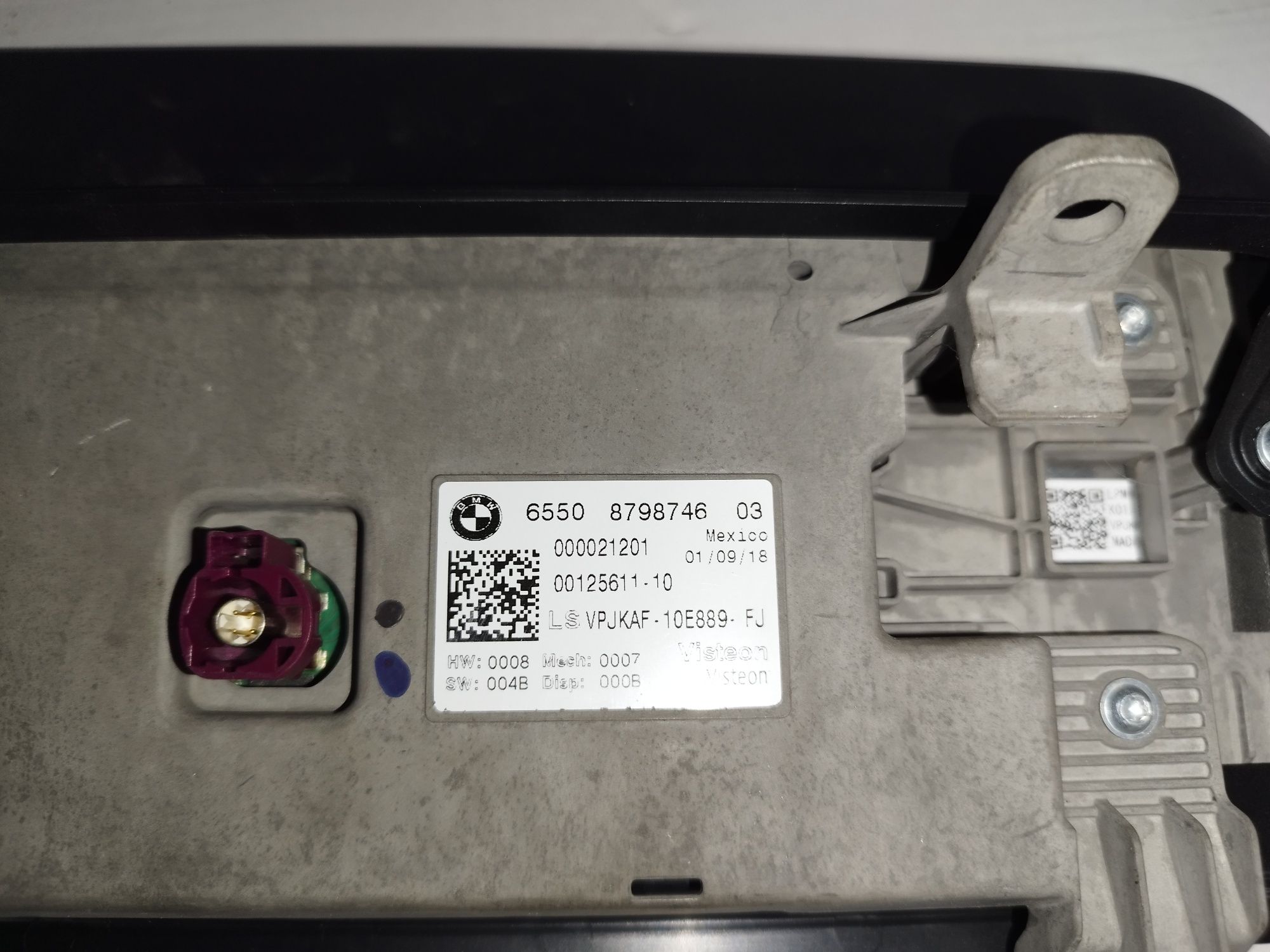 Ekran radia BMW G14 G15 G16