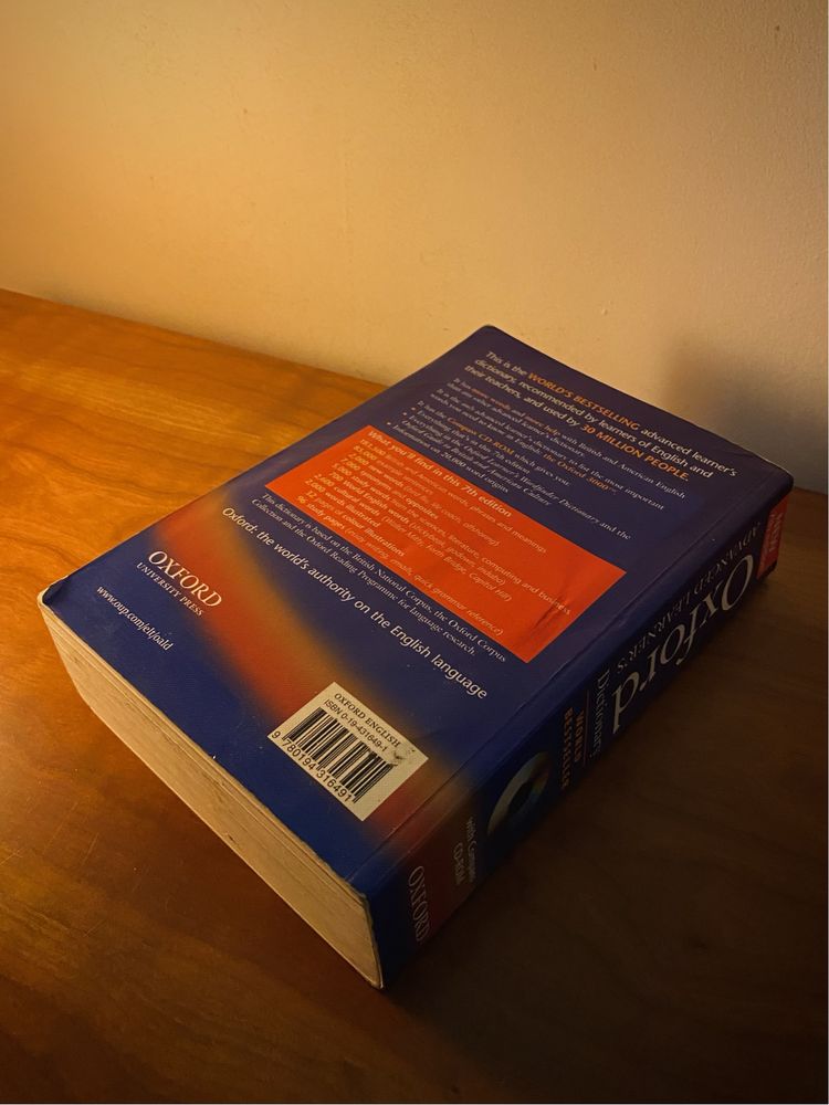 Oxford Advanced Learner’s Dictionary 7th edição