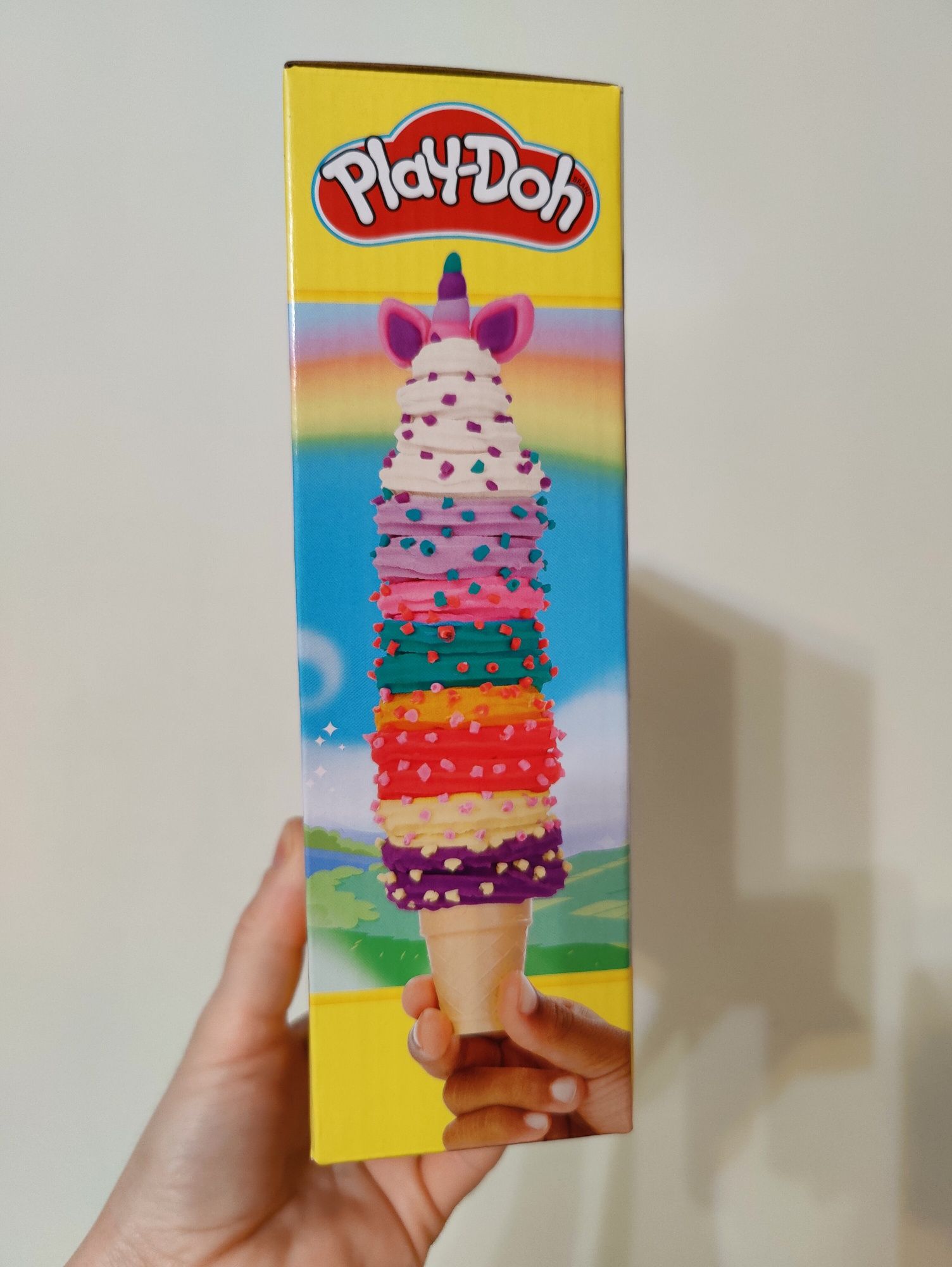Nowa magiczna lodziarnia lody włoskie i desery Play Doh ciastolina