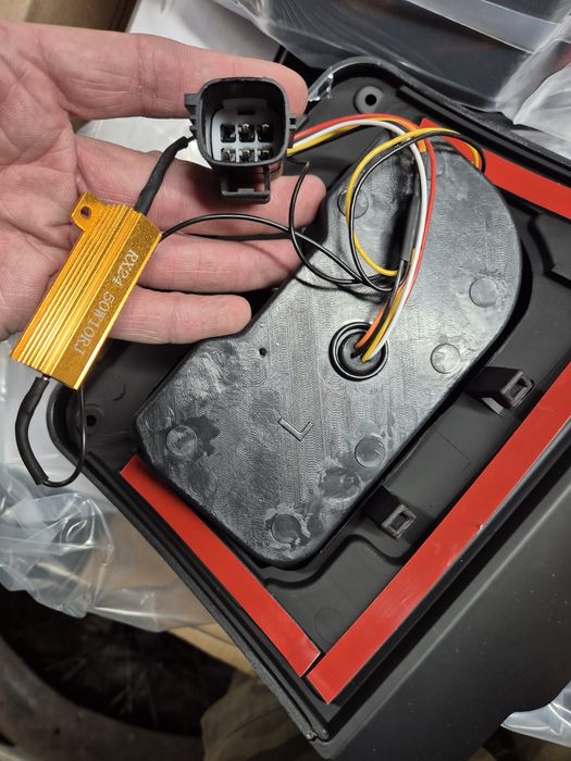 Lampy tylne LED neon dynamiczne Vland Jeep Wrangler IV 2017-23