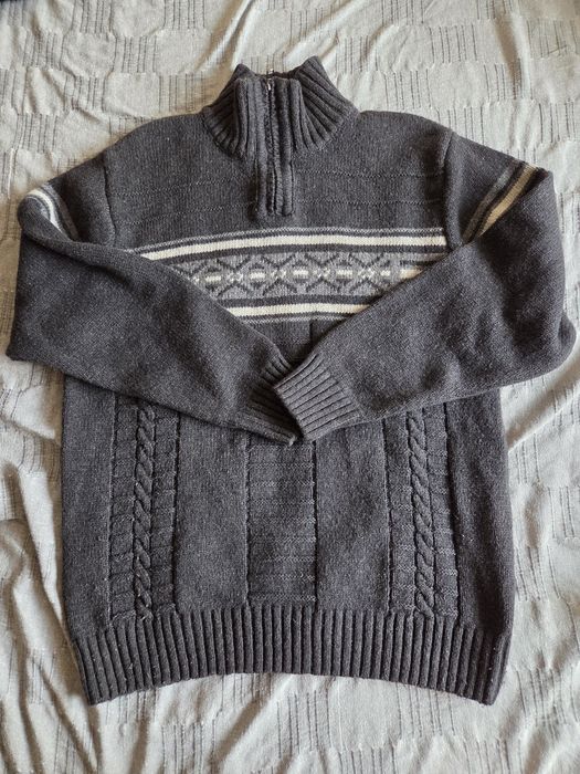 Sweter męski Xl 80 proc wełna