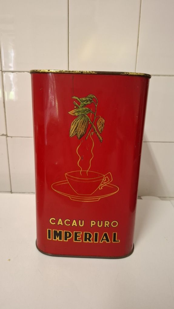 Lata antiga Cacau Puro Imperial