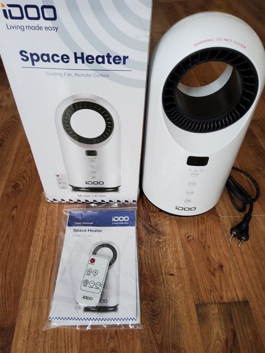 Termowentylator iDOO = wentylator - lato ,  grzejnik -  zima.