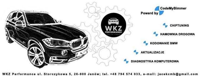 Chiptuning Konwersja Carplay Dpf Egr AdBlue BMW AUDI VAG PORSCHE WKZ