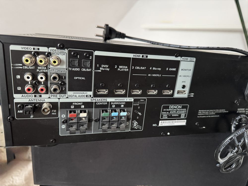 Denon AVR-x540BT amplituner