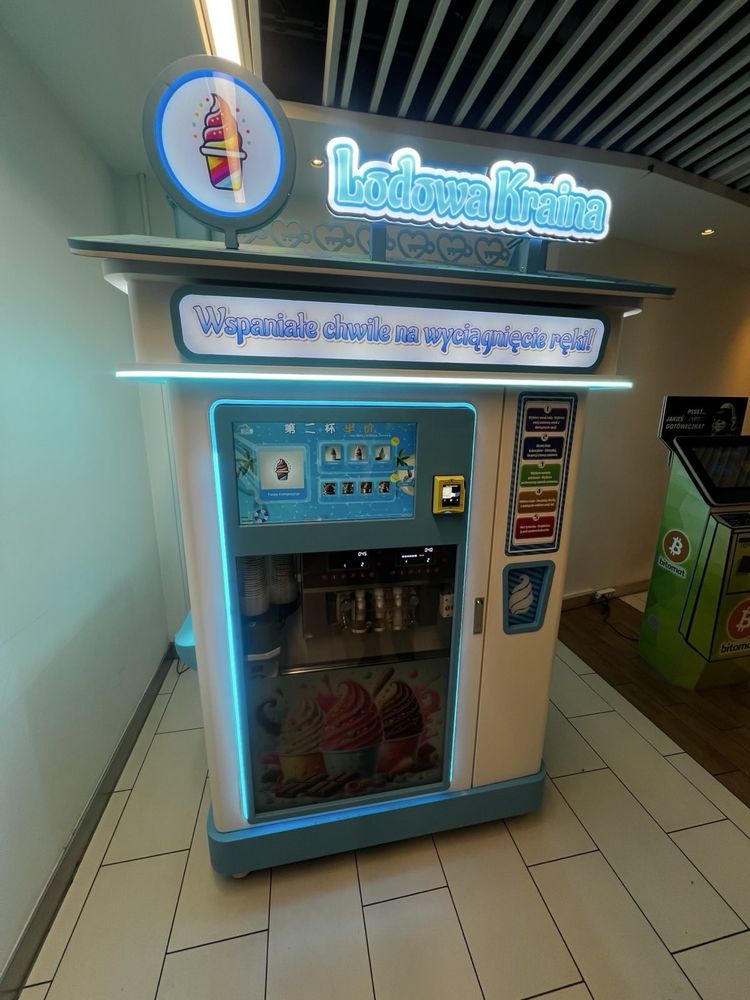 Sprzedam automaty do produkcji lodów i waty cukrowej
