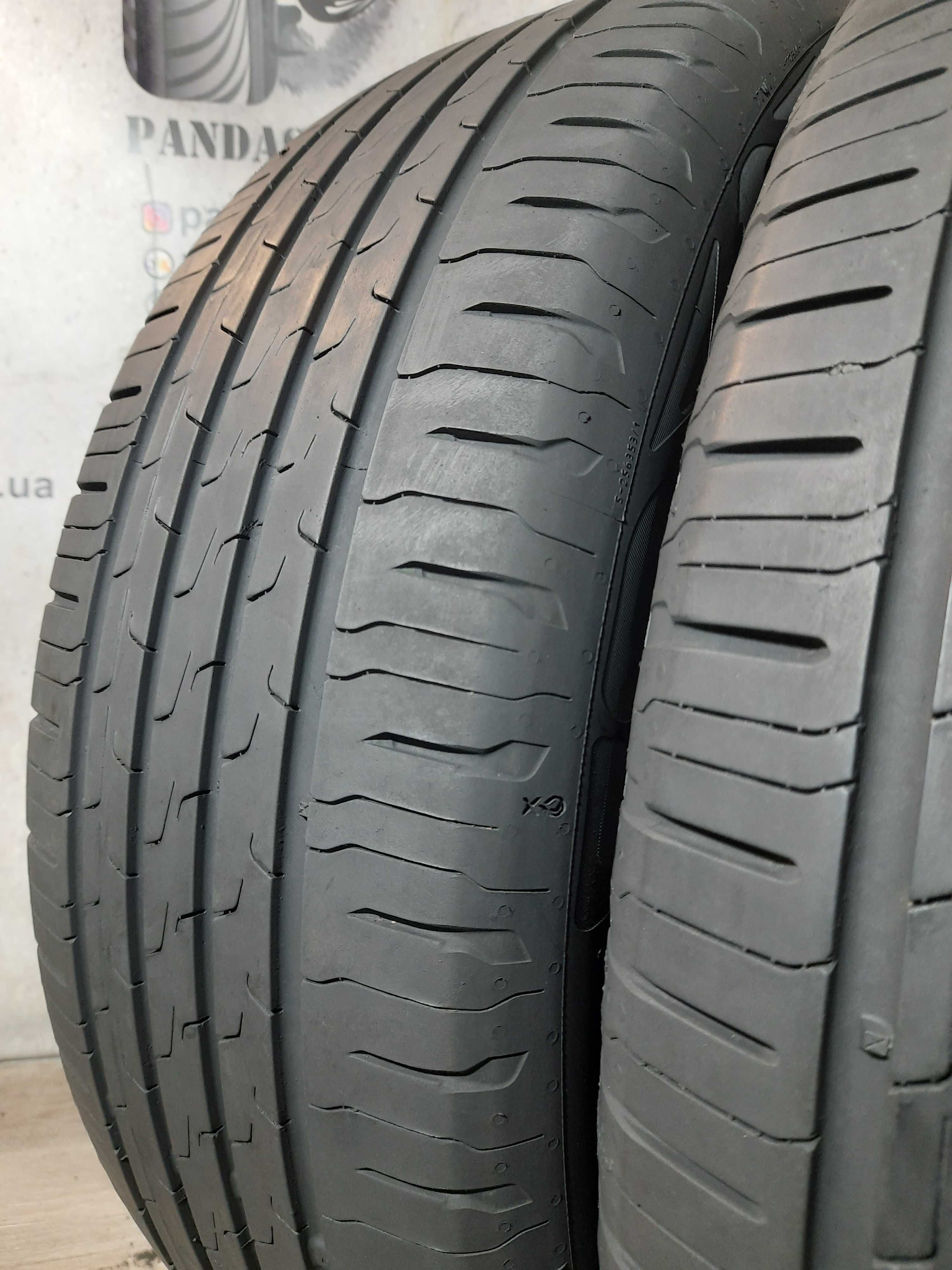 Шини 5,5мм 205/60 R16 CONTINENTAL EcoContact 6 б/у літо склад