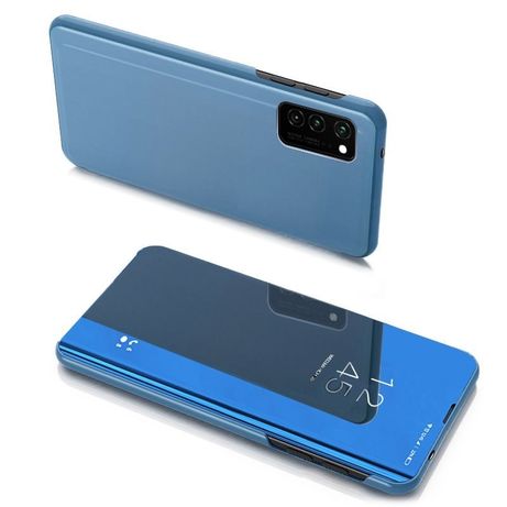 Etui Z Klapką Clear View Case Do Samsung Galaxy Note 20 Niebieski