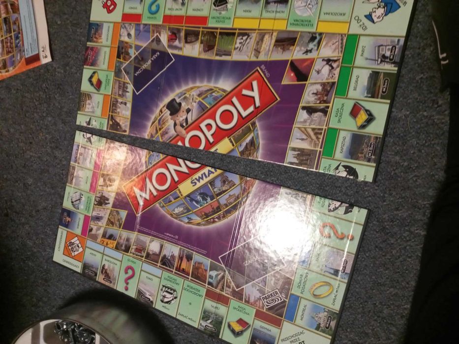 Monopoly świat gra planszowa