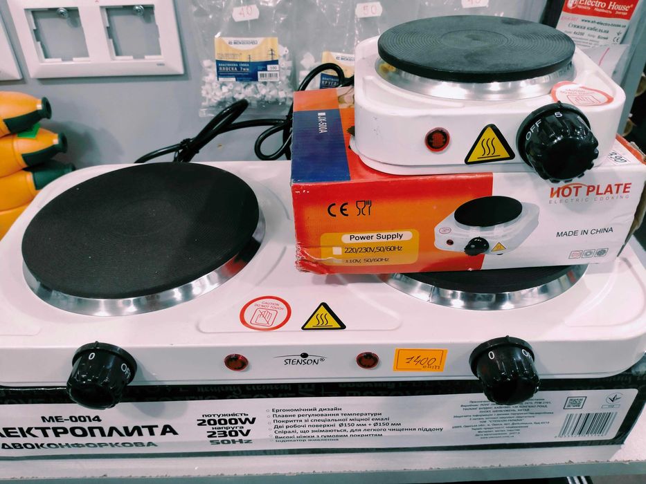 Электроплиты настольные