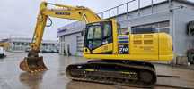 Koparka Gąsienicowa Komatsu PC210 wynajem koparki