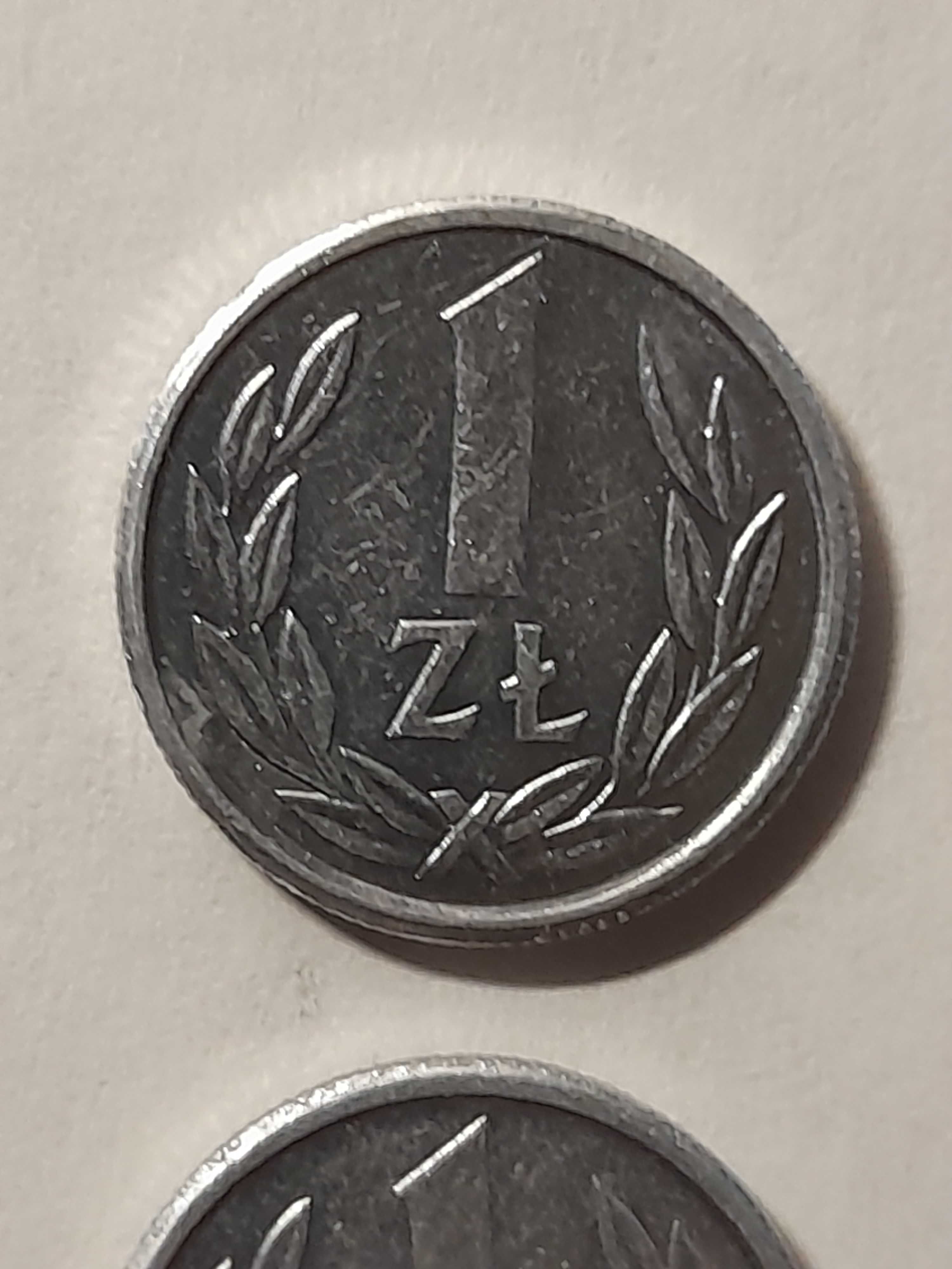 Monety 1 złoty  PRL 1989 rok