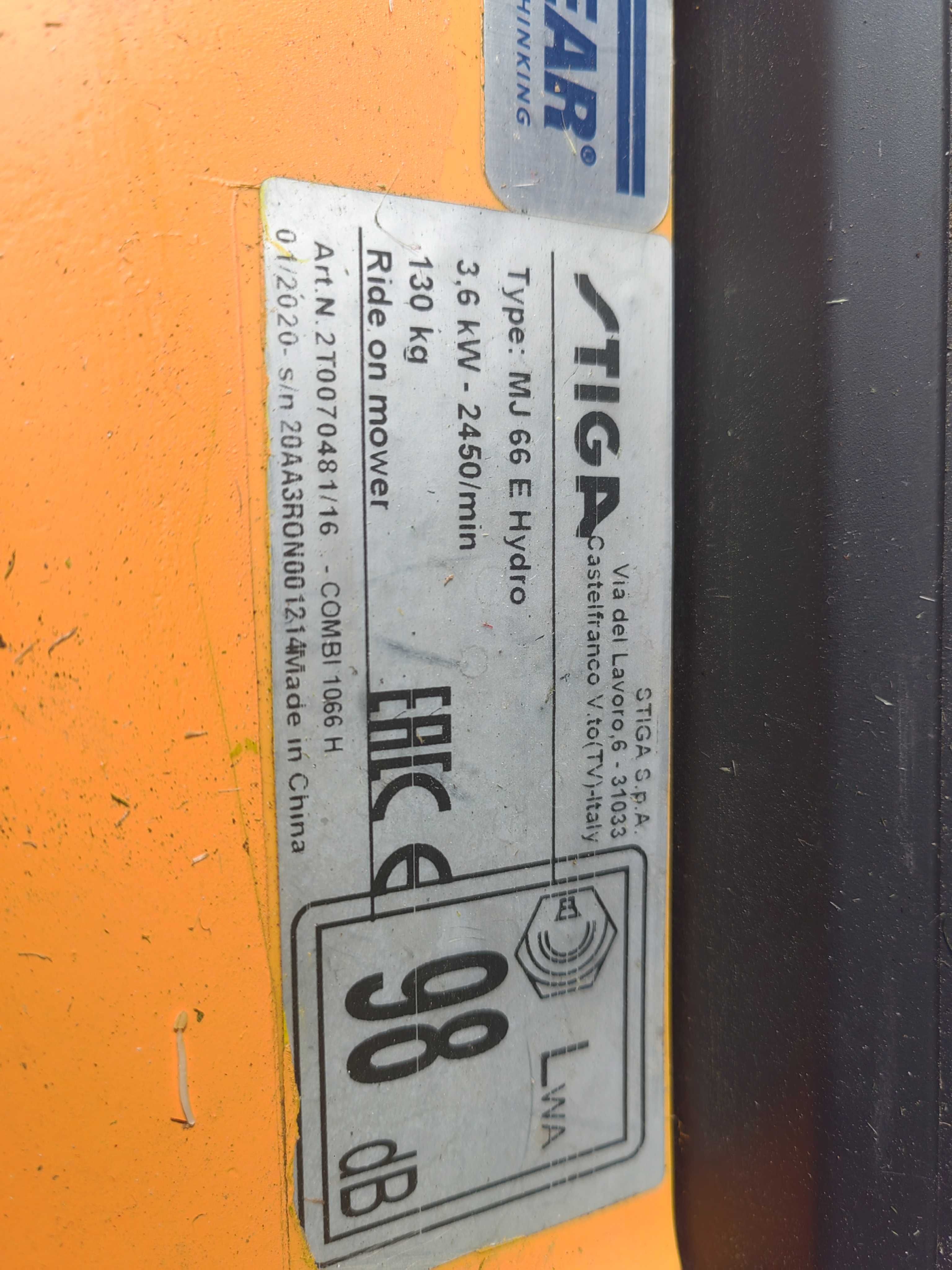 Traktorek do koszenia trawy Stiga Combi 1066 HQ