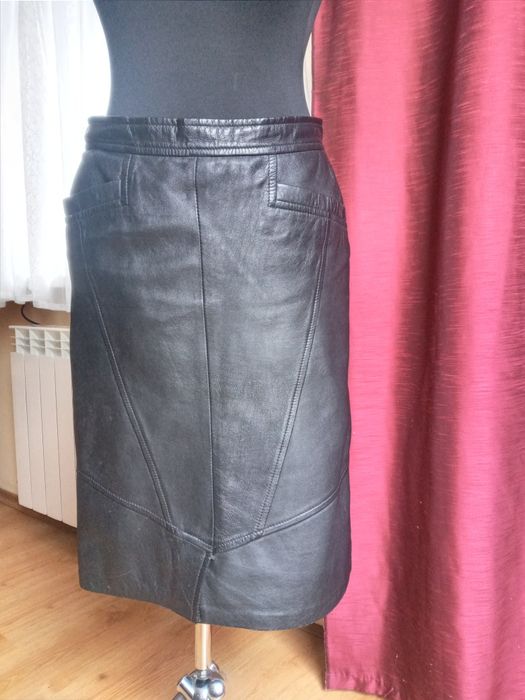 Спідниця шкіряна