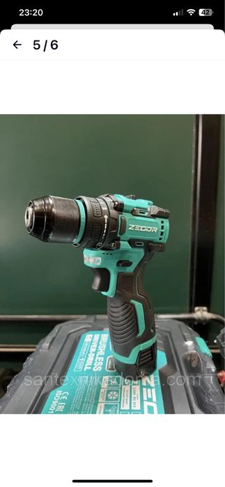 Акумуляторний шуруповерт 16V Zegor CDB16BL ADVANCED нове доставка Київ