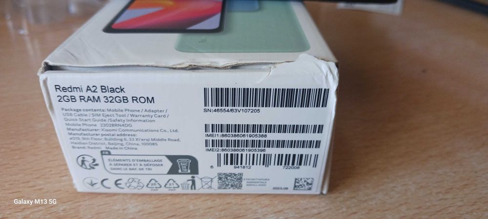 Smartphone Redmi A2 semi novo pouco uso