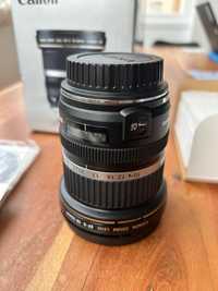 Canon objetiva EFS 10-22mm nova