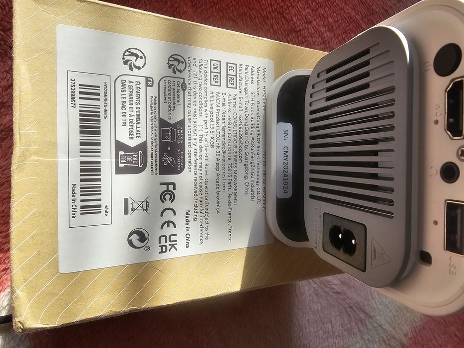 портативний проектор HY320mini