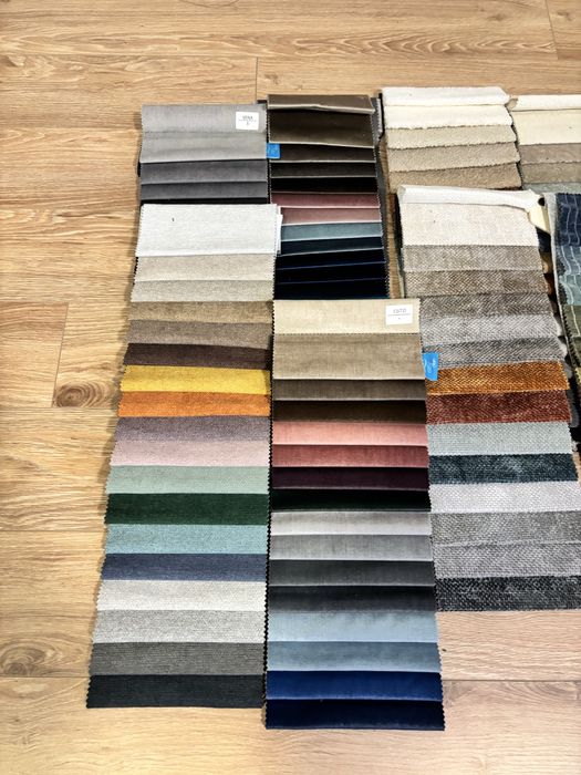 Probki tkanin pakiet 10 sztuk