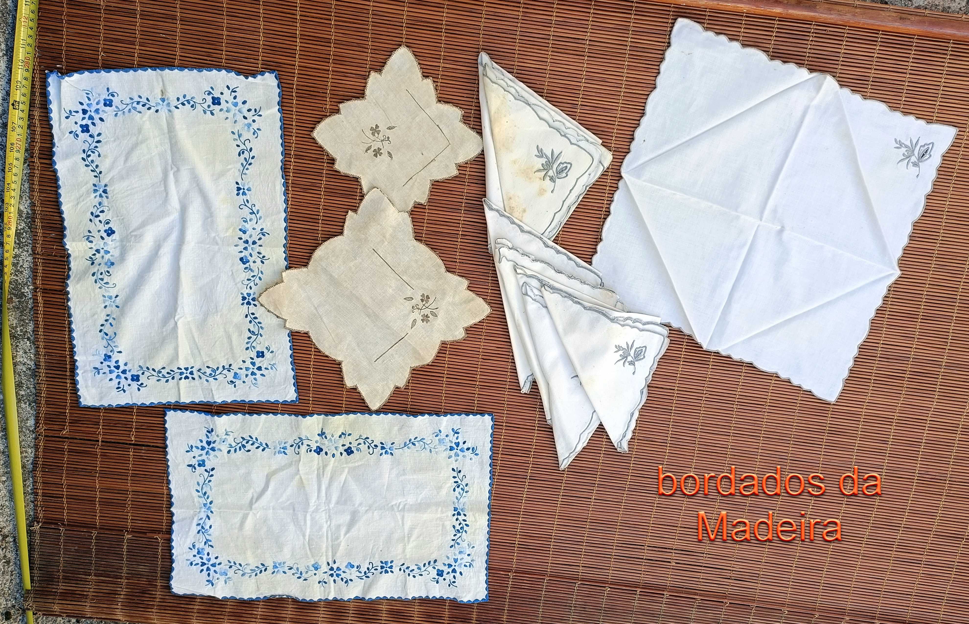 Rendas e bordados, lote