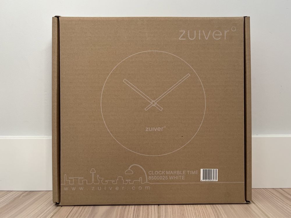 ***ZUIVER***Zegar ścienny z marmuru MARBLE TIME***NOWY***