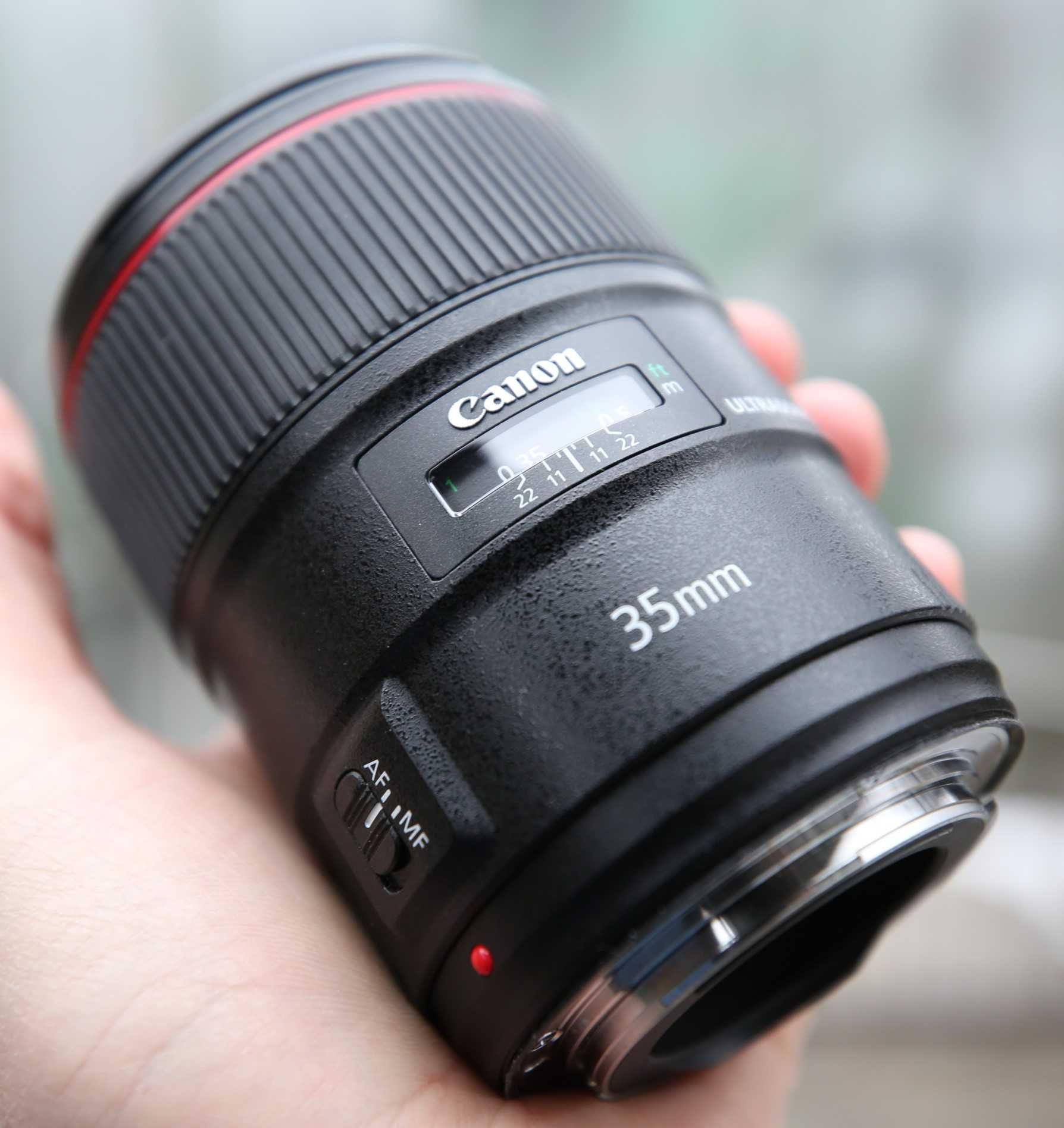 Canon 35mm f 1.4 L II USM комплект. як Новый. 2 версия