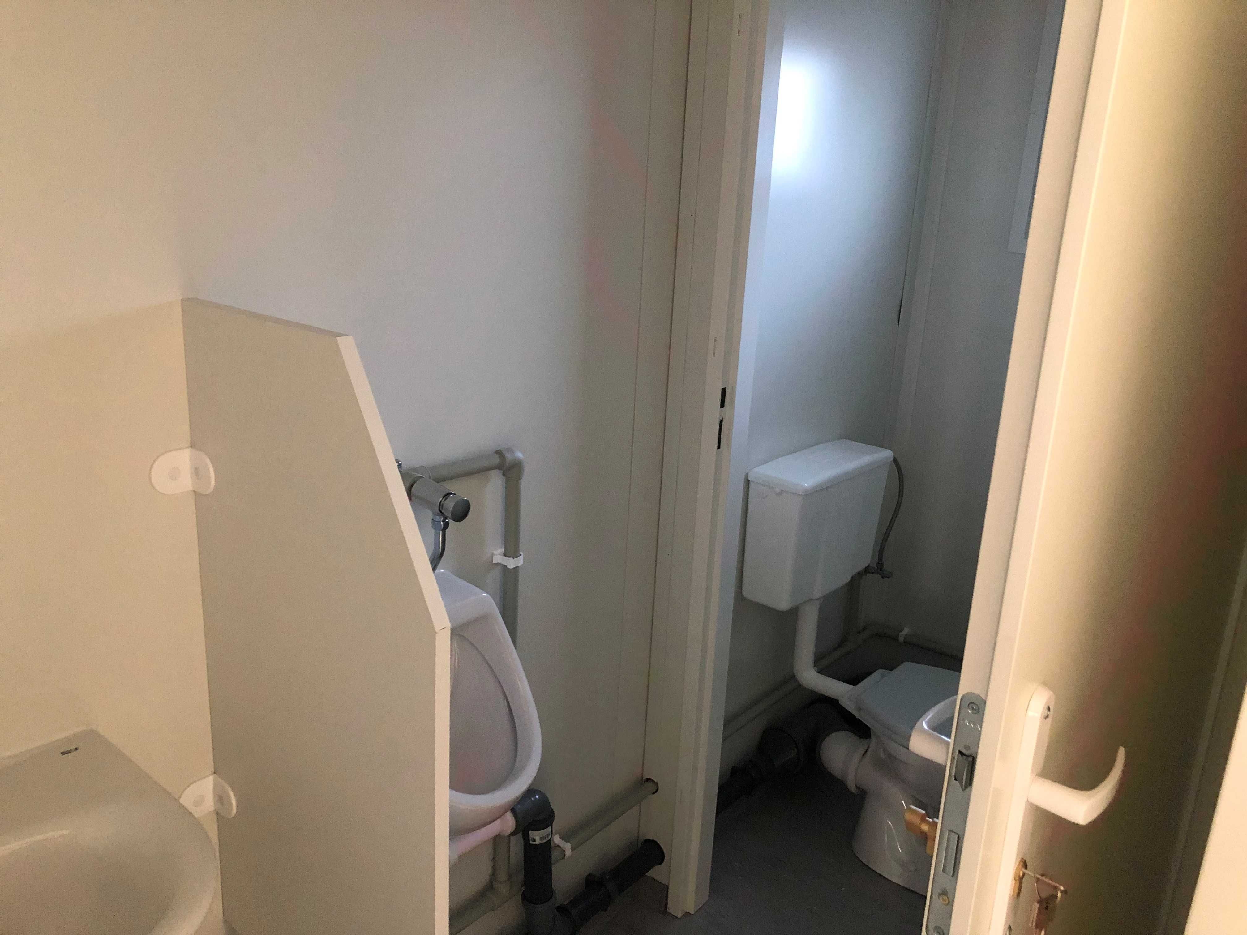 Kontener sanitarny damsko męski z kuchnią i korytarzem MK 20