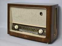 Rádio antigo reparado Siemens