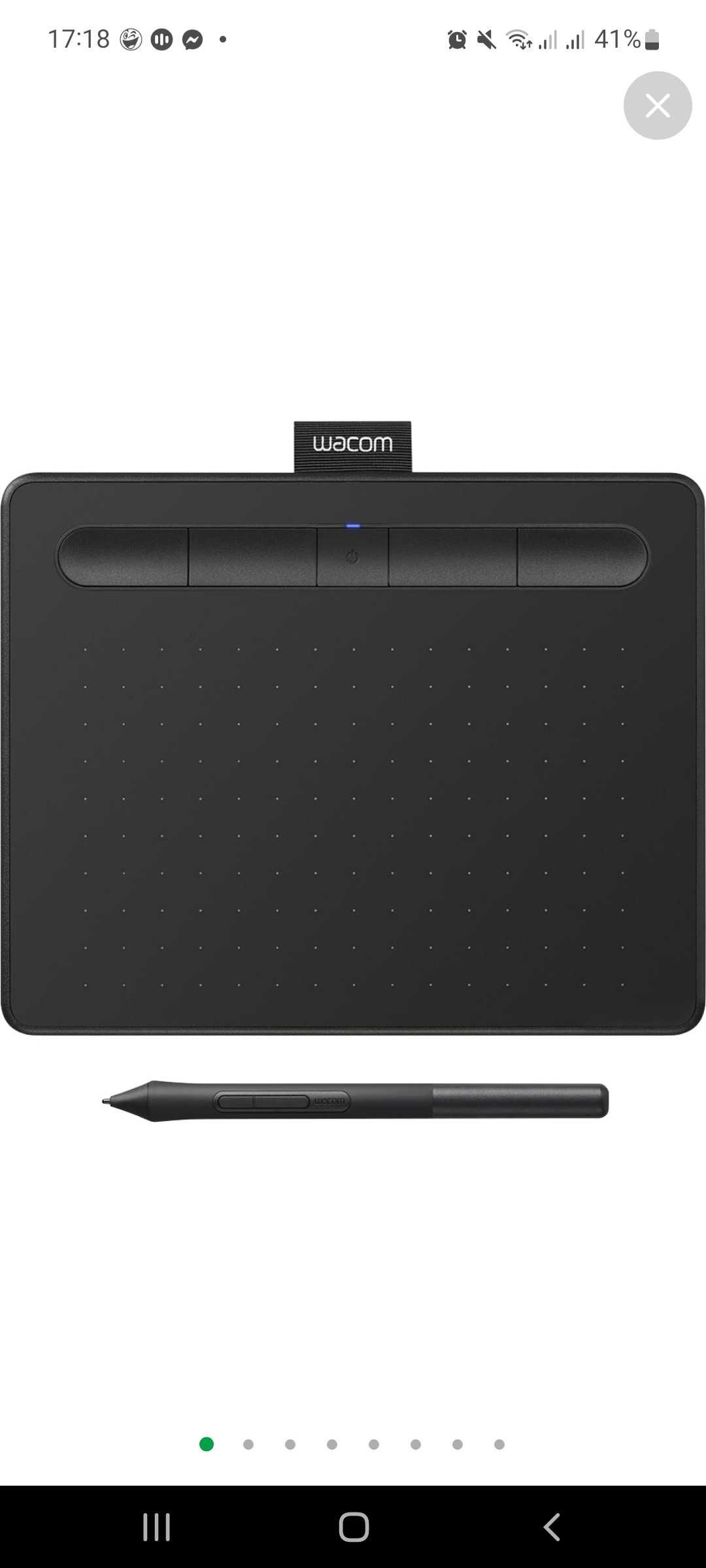 Графічний планшет Wacom Intuos S Bluetooth Black  у сиані нового