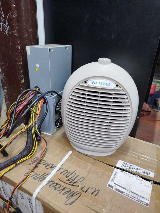 Тепловентилятор, обогреватель, дуйчик KUMTEL LX-6331 Турция