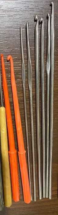 Крючки для вязания и иголки для шитья