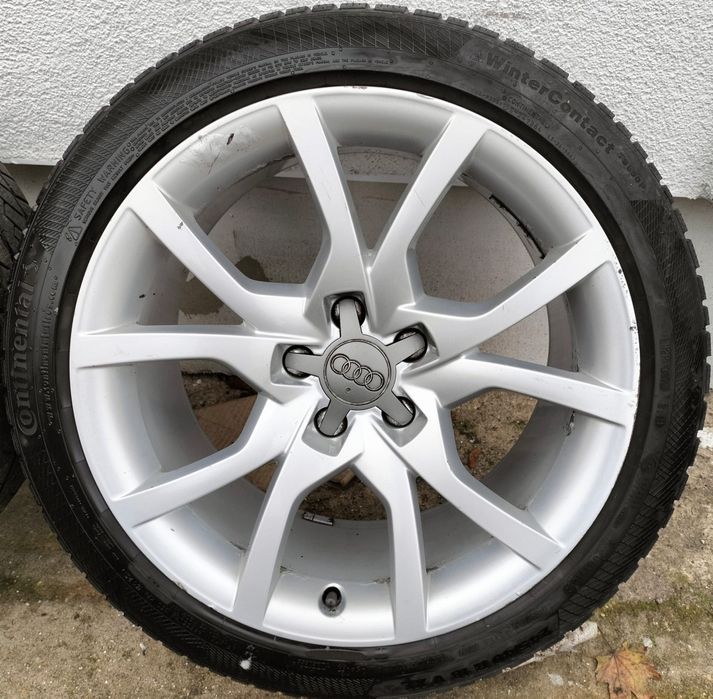 Felgi z oponami zimowymi Audi A4 A5 A6 A8 8,5x18 ET29 5x112