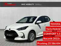 Toyota Yaris Hybrid, Comfort e-CVT, przebieg 25 586 KM.