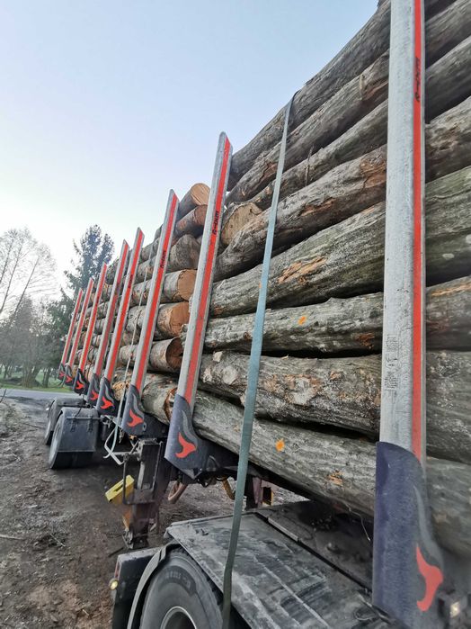 Drewno Opałowe Kominkowe Buk Grab Sezonowany Transport