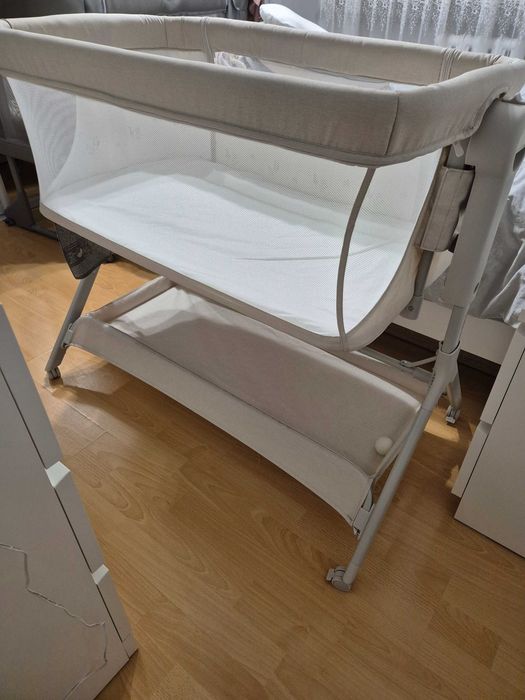 Łóżeczko dostawne leonie plus beige sand