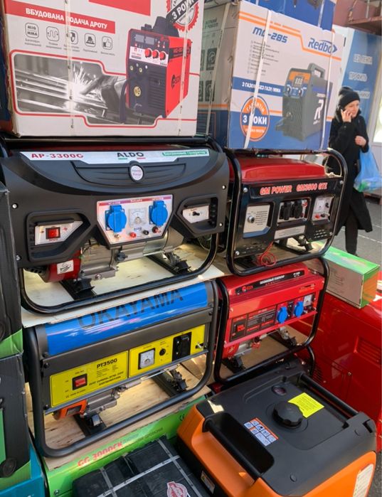 РАСПРОДАЖА склада генератор Hyundai без предоплаты электростанция