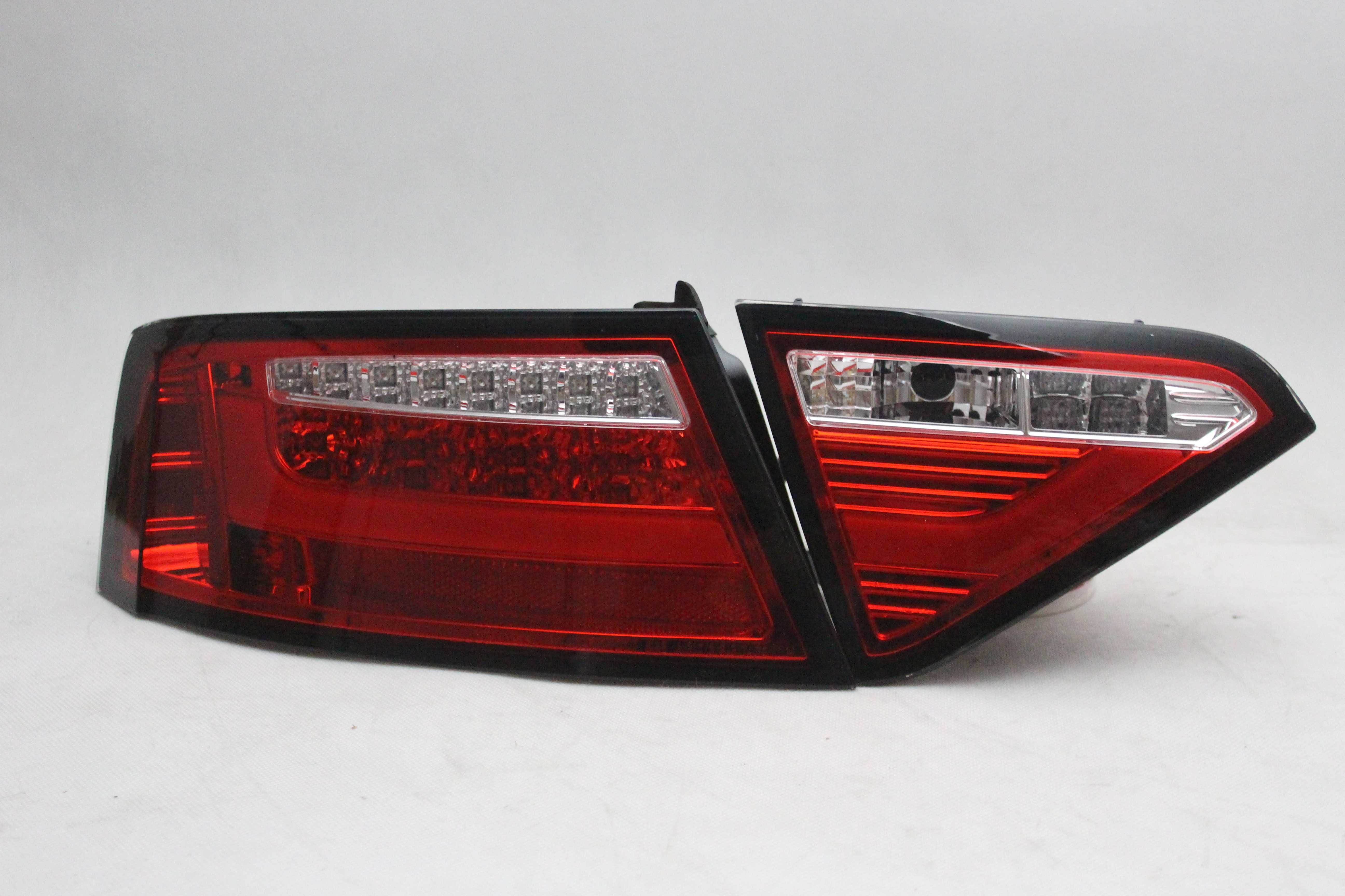 Lampy światła tył tylne AUDI A5 07-11 7-pin LED BAR NEON CZERWONE NOWE