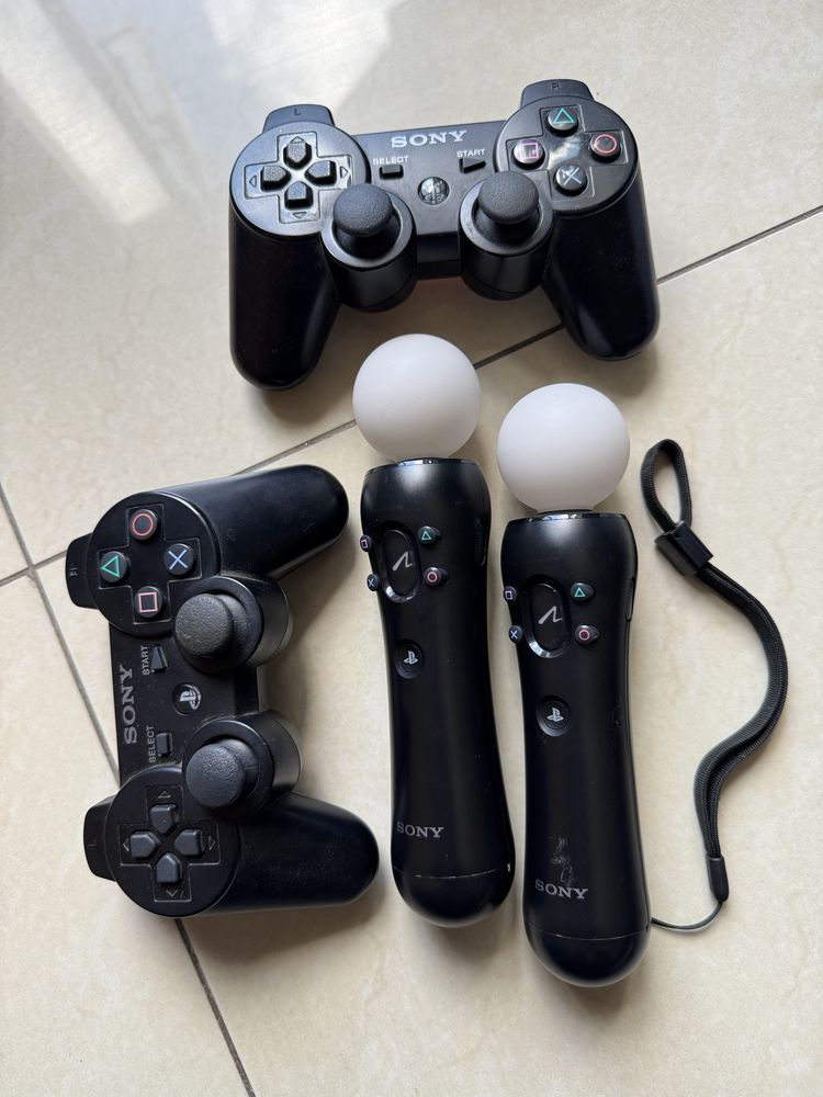 PS3 komplet z grami i Move
