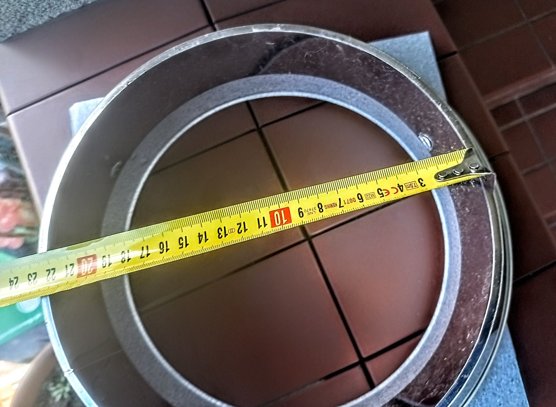 Szalunek tracony + zakończenie komina Shiedel 20 cm